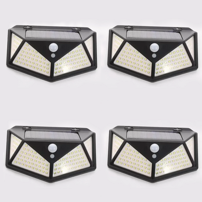 Solar Outdoor LED Lights with Motion Sensor (4-pack)